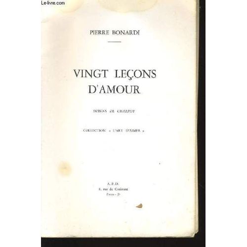 Vingt Lecons D'amour