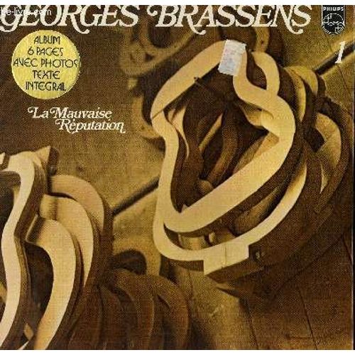 Disque Vinyle 33t La Mauvaise Reputation / Le Fossoyeur / Le Gorille / Le Petit Cheval / Ballade Des Dames Du Temps Jadis / Hecatombe / La Chasse Aux Papillons / Le Parapluie / La Marine / ...