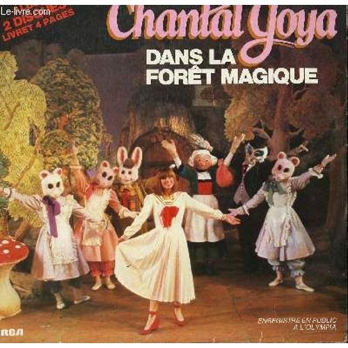 2 Disques Vinyle 33t Dans La Foret Magique / Un Lapin / Adieu Les Jolis Foulards / La Poupee / Pipotin / Ami