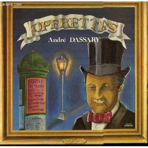 Disque Vinyle 33t Operettes. Andalousie . Santa Maria / Toison D'or / C'est Magnifique / Mes Paradis / I Love Paris / Il Est Un Coin De France / Rose Rouge / C4est L4amour / Sainte Russie / ...