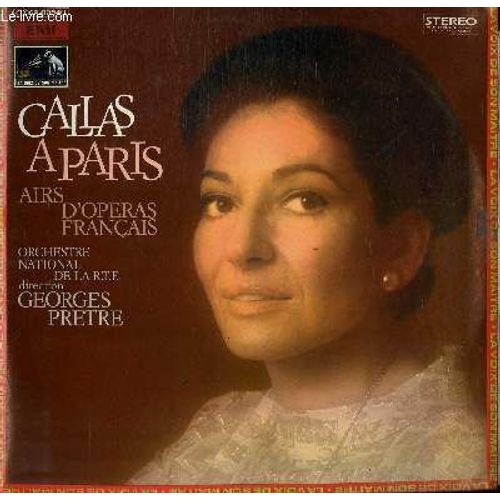 Disque Vinyle 33t Airs D'operas Francais. Orphee / Alceste / Mignon / Carmen / Romeo Et Juliette... Par L'orchestre De La Radiodiffusion Francaise Sous La Direction De Georges Pretre