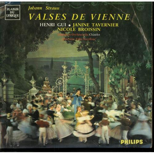 Disque Vinyle 33t Valses De Vienne Operette En 3 Actes Et 7 Tableaux