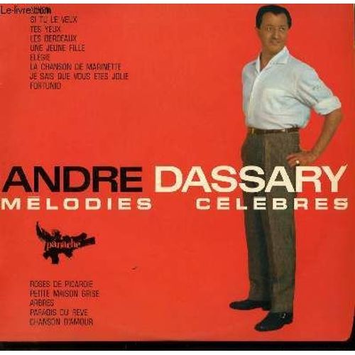 Disque Vinyle 33t Melodies Celebres. Ninon / Si Tu Le Veux / Tes Teux / Les Berceaux / Une Jeune Fille / La Chanson De Marinette / Fortunio / Arbres / Petite Maison Grise / Roses De ...