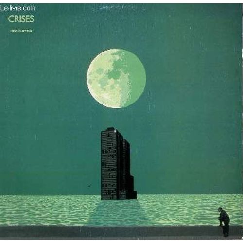 Disque Vinyle 33t Crisis. Moonlight Shadow / In High Places / Foreign Affair / Taurus 3 / Shadow On The Wall