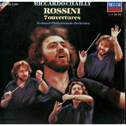 Disque Vinyle 33t 7 Ouvertures. Guillaume Tell / Il Signor Brischino / Le Voyage A Reims / L'echelle De Soie / La Pie Voleuse / Le Turc En Italie / L'italienne A Alger. Par The National ...