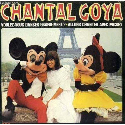 Disque Vinyle 33t Voulez Vous Danser Grand Mere? / Allons Chanter Avec Mickey / Un Lapin / Quatre Petits Soldats / Siffle La Notre Chanson / Adieu Les Jolis Foulards / A.B.C.D. / Davy ...