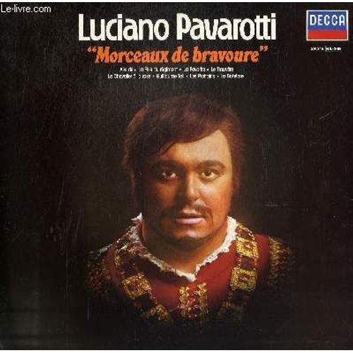 Disque Vinyle 33t Morceaux De Bravoure. Airs De / La Fille Du Regiment / La Favorite / Le Trouvere / Le Chevalier A La Rose / Guillaume Tell / Les Puritains / La Boheme