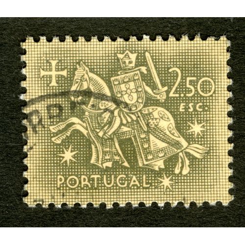 Timbre Oblitéré Portugal, 2.50 Esc
