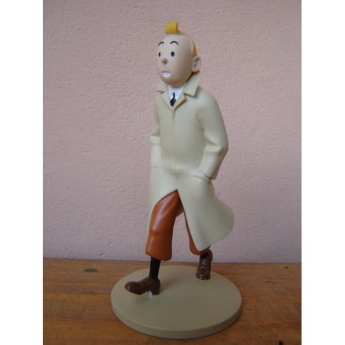 Figurine Tintin Capitaine Haddock en Route Les 7 Boules de Cristal Hergé Résine 