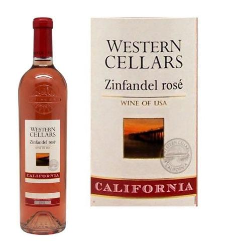 Western Cellars Zinfandel California - Vin Rose Des Etats-Unis