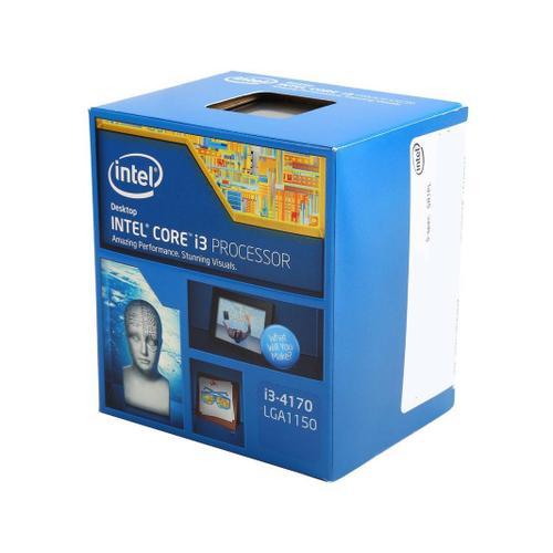Intel Core i3-4170 - Core i3 4e generation Haswell Dual-Core 3,7 GHz LGA 1150 54 W Intel HD Graphics 4400 Processeur d'ordinateur de bureau