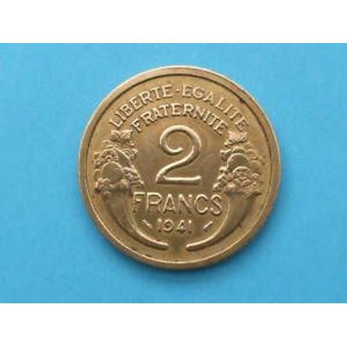 Piece  2 Francs 1941 ( Lot De 5 )