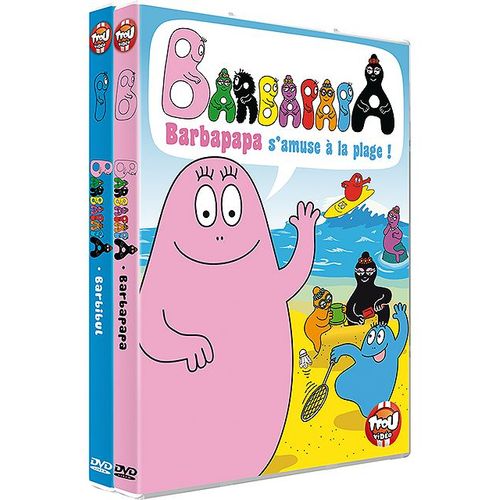 Barbapapa - Coffret - Barbapapa S'amuse À La Plage ! + Barbidul Fait Des Expériences ! - Pack
