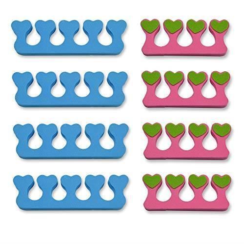 K-Pro Séparateurs Écarteur D?Orteils 8 Pièces Rose Blu 