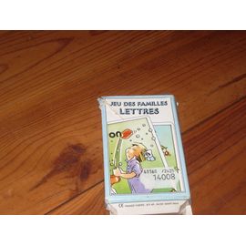 Jeu De 32 Cartes : Jeu Des Familles  De  Lettres