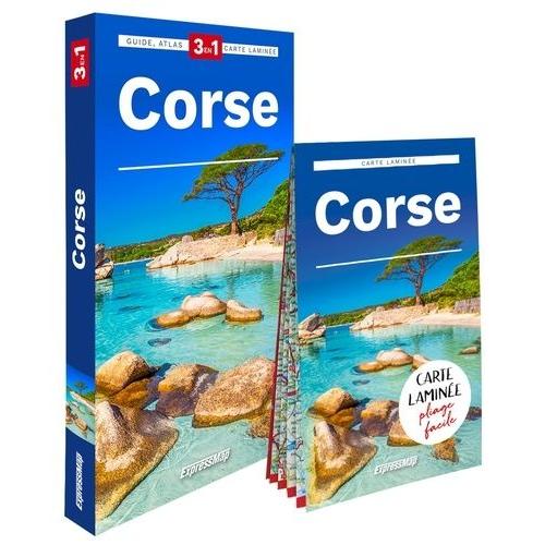 Corse - Guide + Atlas + Carte 1/170 000
