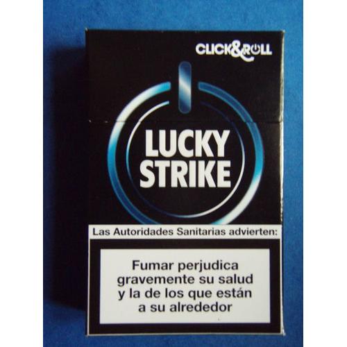 Paquet de cigarettes vide LUCKY STRIKE (Espagnol)