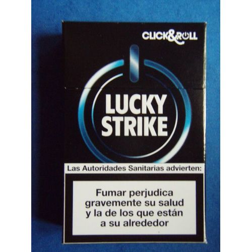 Paquet De Cigarettes Vide Lucky Strike (Espagnol)