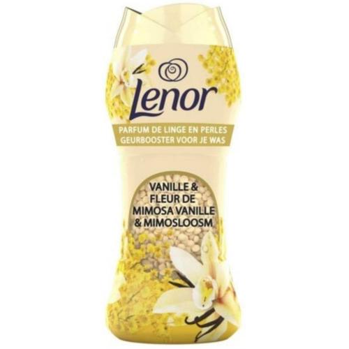 Parfum de linge en perles Lenor Vanille & fleur de mimosa 210g