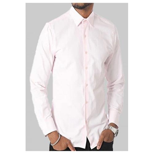 Chemise Slim Fit Rose Homme