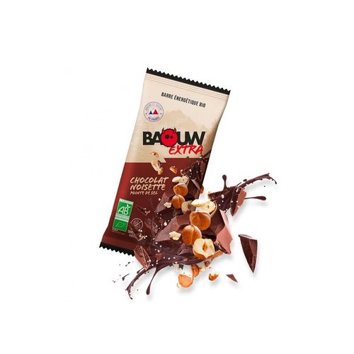 Barre Énergétique Extra (50g)|Chocolat Noisette| Barres Énergétiques|Baouw 