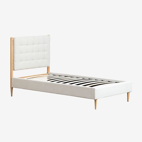 Cama Samira Blanc Cassé 90 X 190 Cm