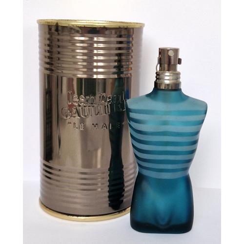 Boite + Flacon Vide - Parfum Jean Paul Gaultier "Le Mâle"