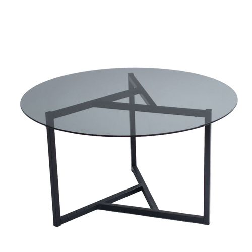 Table Basse Plateau En Verre Trempé Mia