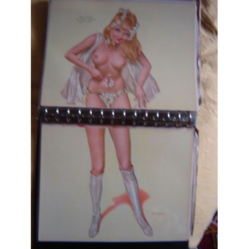 Vargas Pin Up N° 48 Feuillet Double ( Revue Playboy Usa )