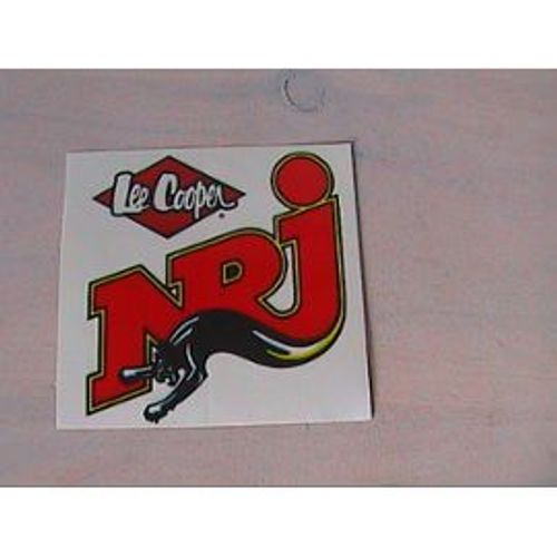 Autocollant Nrj Lee Cooper
