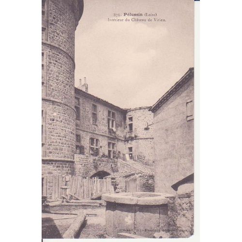 Pelussin - Intérieur Du Château De Virieu - Tbe - Ref 060242