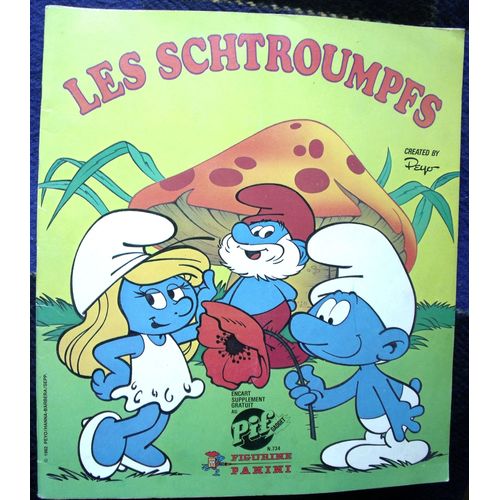 Les Schtroumpfs  - Album Panini Complet