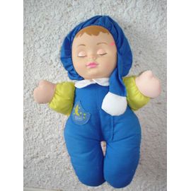 Poupée Doudou - Poupée À 2 Faces - Éveillée Et Endormie