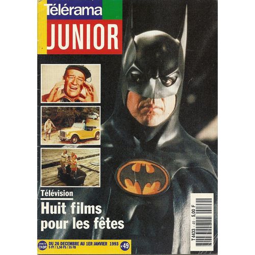 Télérama Junior N° 49 Télévision: 8 Films Pour Les Fêtes, Ces Chiens Qui Aident Et Sauvent
