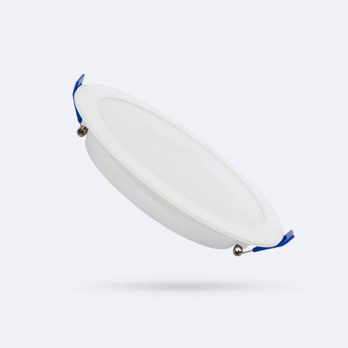 Dalle LED Ronde SuperSlim 9W Coupe ? 125-135 mm Blanc Froid 6500K