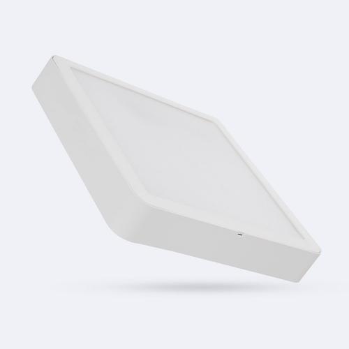 Plafonnier Led Carré 24w 225x225 Mm Blanc Neutre 4000k