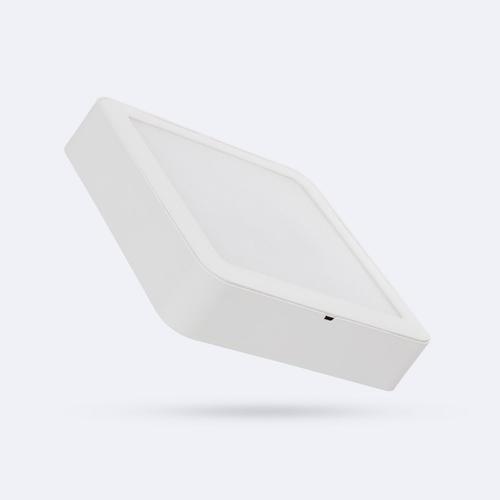 Plafonnier Led Carré 12w 170x170 Mm Blanc Chaud 3000k