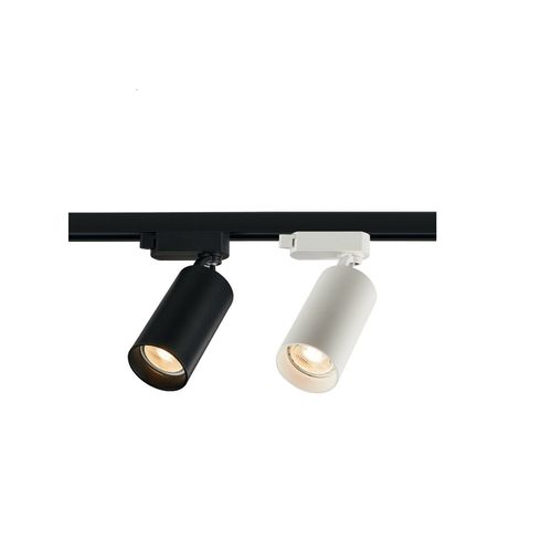 Spot Pour Rail Triphasé Tika Pour Ampoule Gu10 Blanc