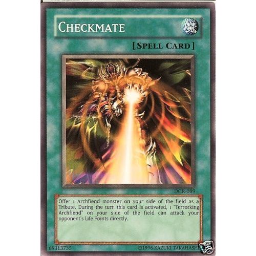 Yu Gi Oh - Checkmate - Dcr-089 - Commune - Anglais - Dark Crisis