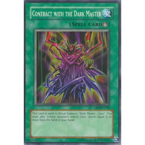 Yu Gi Oh - Contract With The Dark Master - Dcr-087 - Commune - Anglais - Dark Crisis