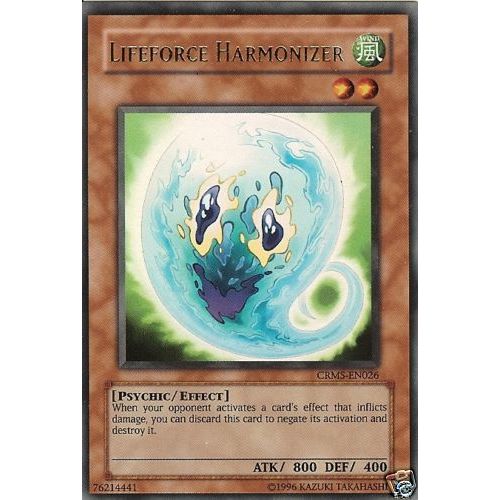Yu Gi Oh - Lifeforce Harmonizer - Crms-En026 - Ultra Rare - Anglais