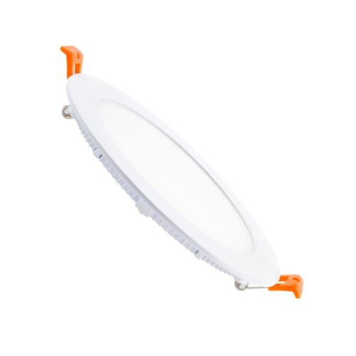 Dalle LED Ronde Extra-Plate 9W Coupe ? 130 mm Blanc Froid 5000K - 5500K