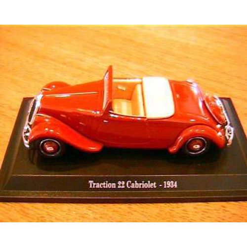 Citroen Traction Avant 22 Cabriolet 1934 1/43 Universal Hobbies-Universal Hobbies