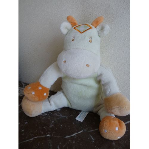 Doudou Vache Verte Sucre D'orge