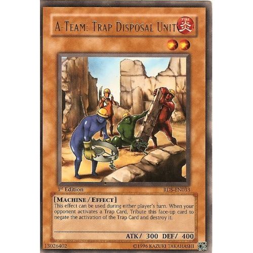 Yu Gi Oh - A Team Trap Disposal Unit - Rds-En033 - Rare - Anglais