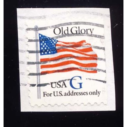 Timbre U S A, Old Glory, For Us Adress Only, Pas De Vleur Faciale Categorie G, Blitéré