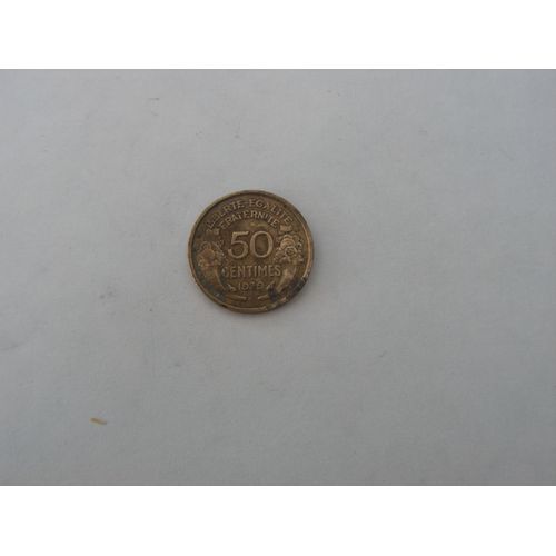 50 Centimes Morlon Bronze/Alu 1939 Fdc
