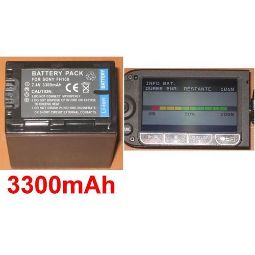 Batterie pour SONY DCR-HC38