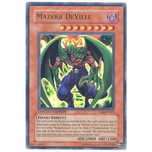 Yu Gi Oh - Mazera Deville - Tlm-Ense3 - Ultra Rare