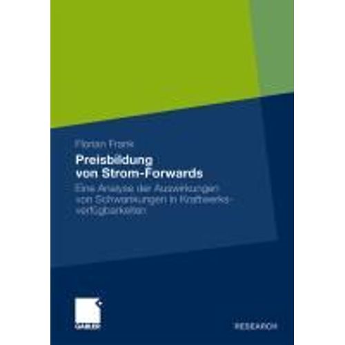 Preisbildung Von Strom-Forwards